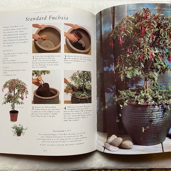 Vintage Container Gardening Book by Stephanie Donaldson - Picture 11 of 13